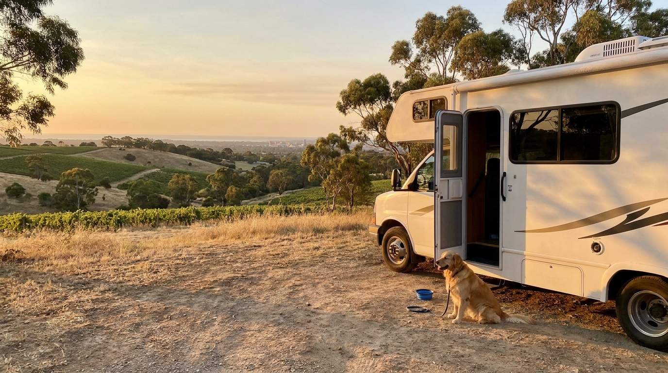 Pet-Friendly RV Itinerary in Adelaide - Dog-Welcoming Routes 2026